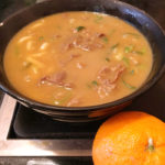 孝月食堂　カレー肉うどん