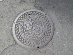 調布市のマンホール