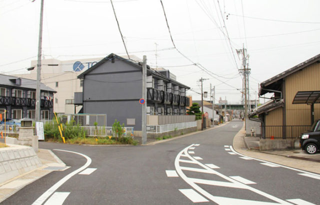 名古屋市の枇杷島の美濃路沿いにも、かつては青果問屋が軒を連ねていました。