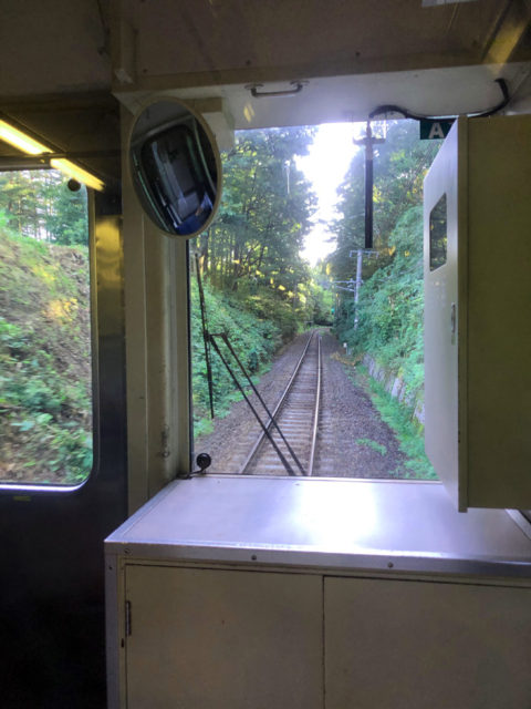 中央線辰野支線車窓