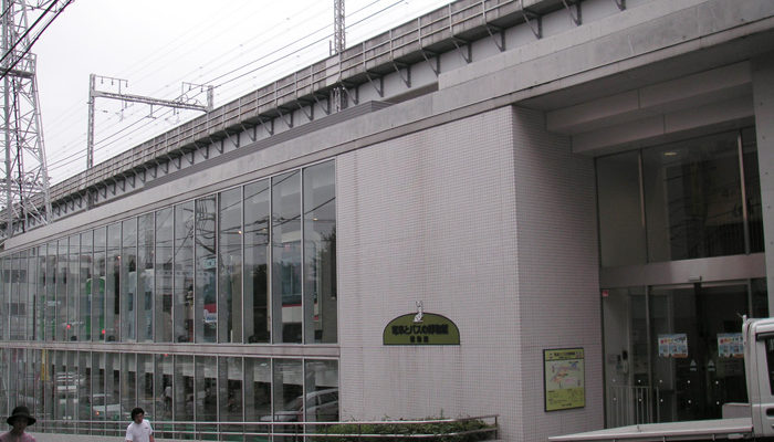 宮崎台駅には電車とバスの博物館がある