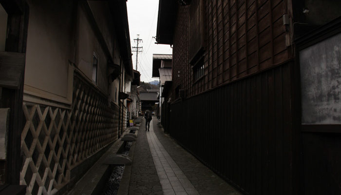 福島宿　古い町並みが残る上の段地区