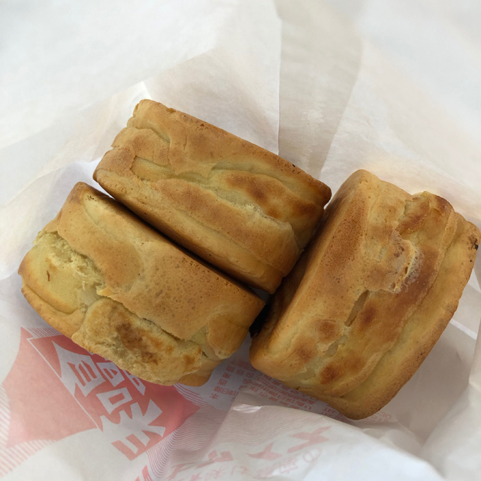 岡谷「富士アイス」の自慢やき