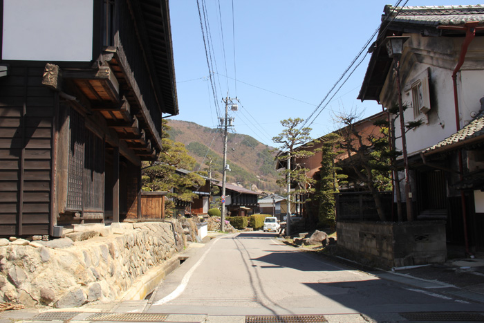 和田宿の町並み